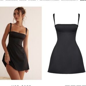 HOUSE OF CB 'Kara' Black‎ Mini Dress NWOT size XL